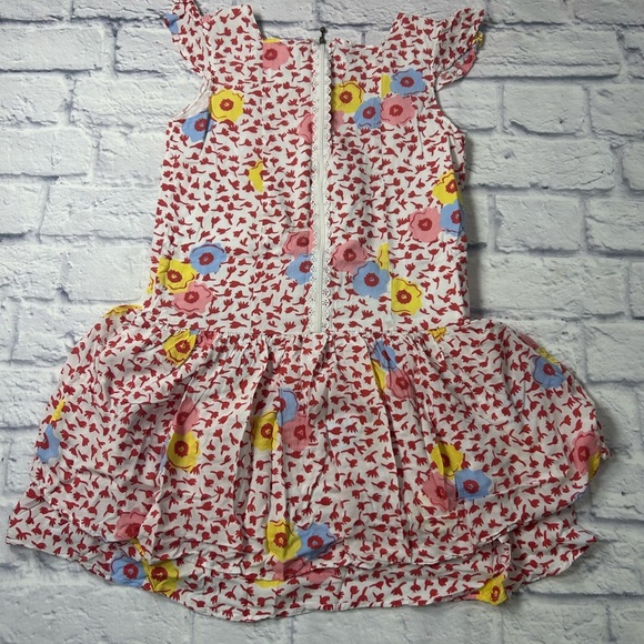 Vintage Matilda Jane 435 Pink and White Floral Cotton Dress. Size 10 - Picture 7 of 10